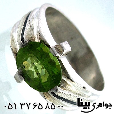 انگشتر زبرجد مردانه کلاسیک