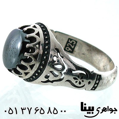 انگشتر حدید مردانه با دعای هفت جلاله