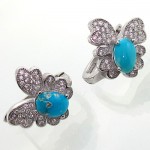 نیشابوری زنانه طرح پروانه