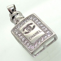 گردنبند نقره chanel مستطیلی