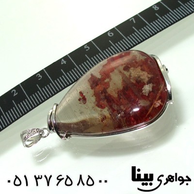 گردنبند کوارتز طرح تنه درخت درشت