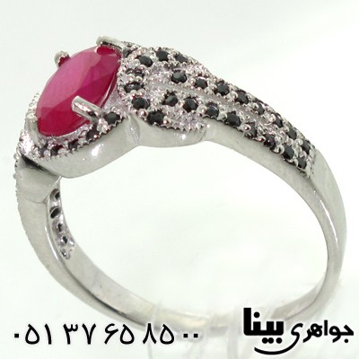 انگشتر جید زنانه طرح کلاسیک