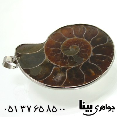 گردنبند صدف فسیل حلزون
