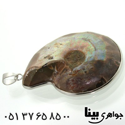 گردنبند صدف فسیل حلزون
