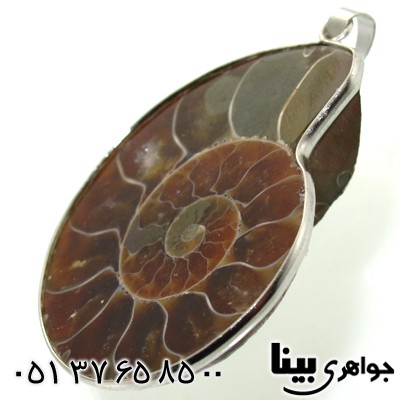 گردنبند صدف فسیل حلزون