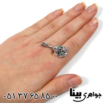 گردنبند چند جواهر زنانه طرح مریم