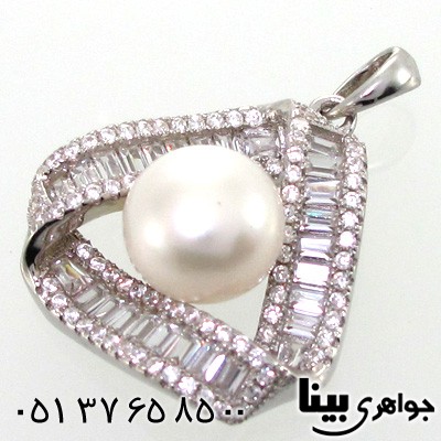گردنبند مروارید زنانه طرح مدرن مثلثی