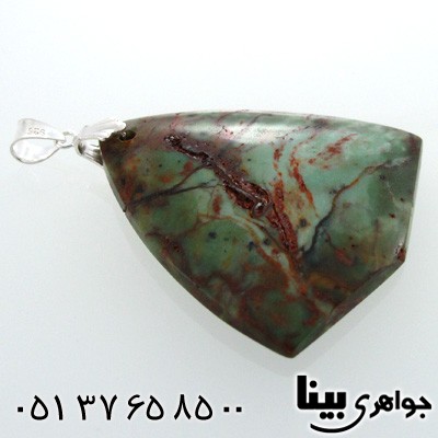گردنبند فیروزه تبتی هیمالیا تراش چند وجهی درشت سنگ درمانی