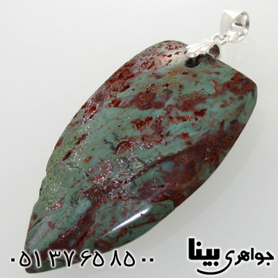 گردنبند فیروزه تبتی هیمالیا درشت سنگ درمانی