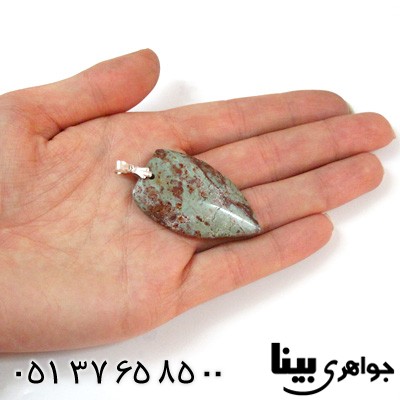 گردنبند فیروزه تبتی هیمالیا درشت سنگ درمانی