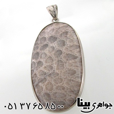 گردنبند مرجان بیضی درشت