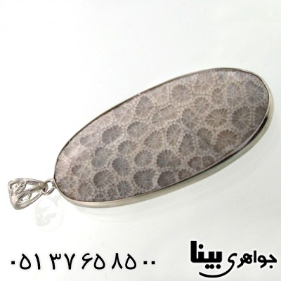 گردنبند مرجان بیضی درشت