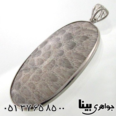 گردنبند مرجان بیضی درشت