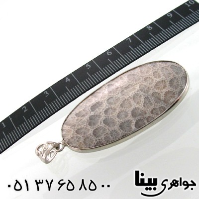 گردنبند مرجان بیضی درشت