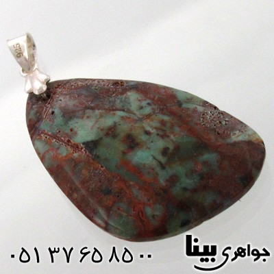 گردنبند فیروزه تبتی هیمالیا درشت مخصوص سنگ درمانی