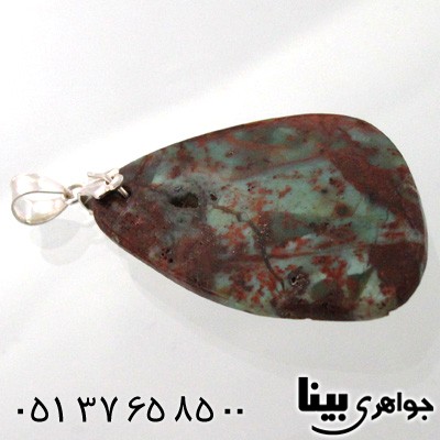 گردنبند فیروزه تبتی هیمالیا درشت مخصوص سنگ درمانی