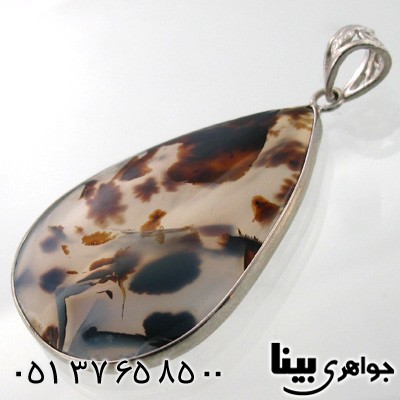 گردنبند عقیق شجری خوش نقش