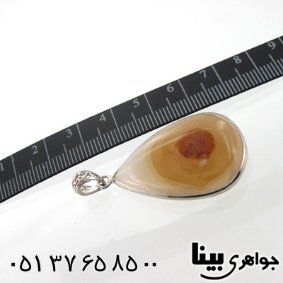 گردنبند عقیق باباقوری طرح اشکی