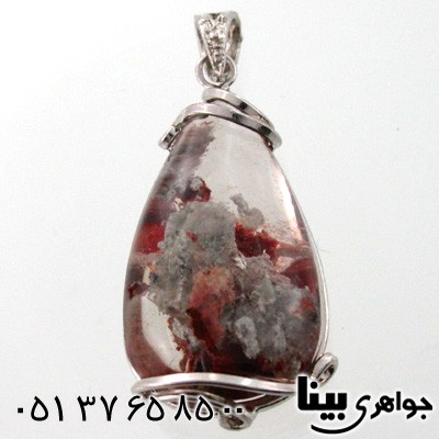 گردنبند کوارتز طرح درختچه زیبا