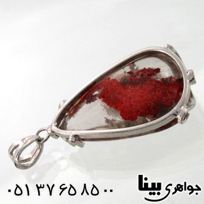 گردنبند کوارتز طرح درختچه زیبا