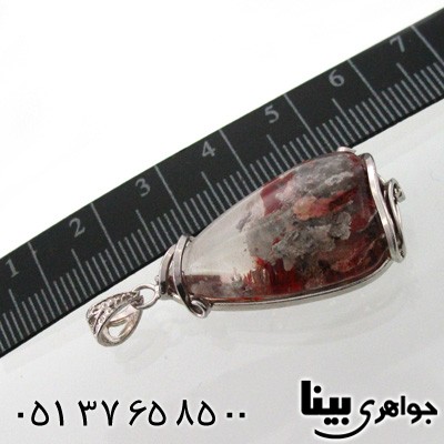 گردنبند کوارتز طرح درختچه زیبا