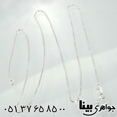 زنجیر نقره طرح ونیزی