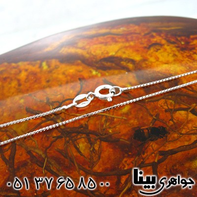 زنجیر نقره طرح ونیزی