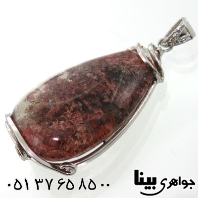 گردنبند کوارتز طرح درختچه ای