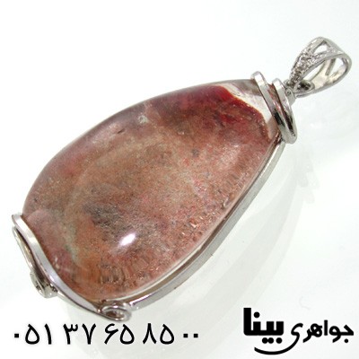 گردنبند کوارتز طرح شنی
