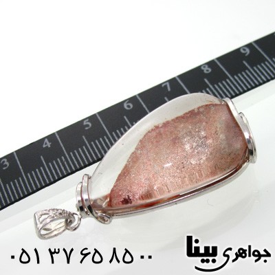 گردنبند کوارتز طرح شنی