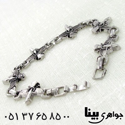 دستبند طرح استیل فروهر