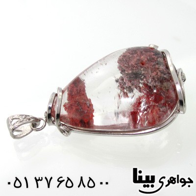 گردنبند کوارتز طرح گلبوته