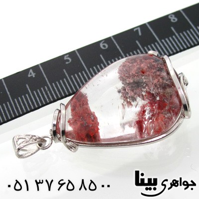گردنبند کوارتز طرح گلبوته