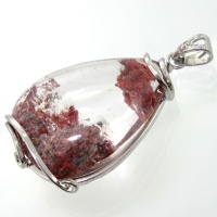 گردنبند کوارتز طرح گلبوته