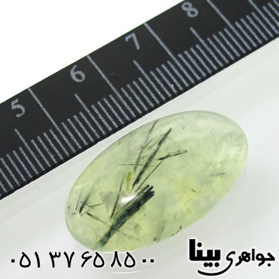 نگین انگشتر یشم مویی طرح لاله