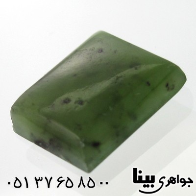 نگین انگشتر یشم خوش نقش مربعی