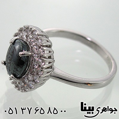 انگشتر حدید صینی زنانه هفت جلاله طرح سحر