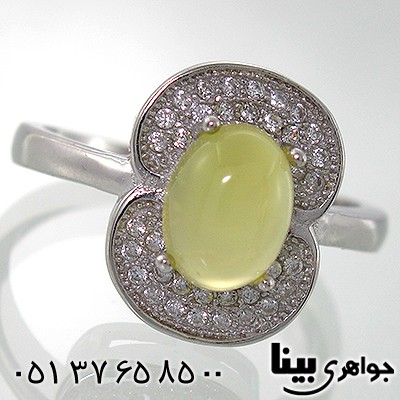 انگشتر عقیق شرف الشمس زنانه طرح تارا