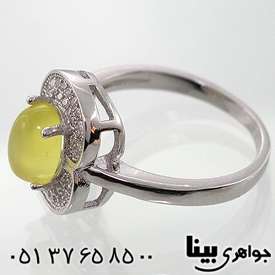 انگشتر عقیق شرف الشمس زنانه طرح تارا