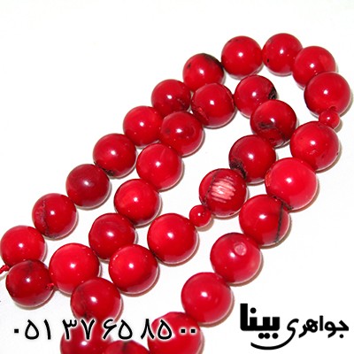 تسبیح مرجان درجه یک 33 دانه ای درشت خوش تراش
