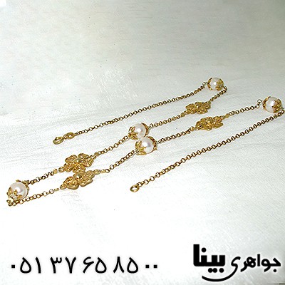 سینه ریز مروارید زنانه زیر خاکی طرح آرتمیس