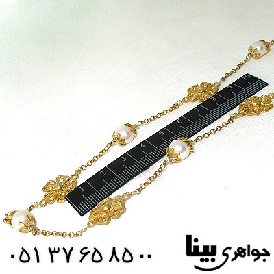 سینه ریز مروارید زنانه زیر خاکی طرح آرتمیس