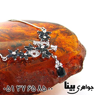 سرویس یاقوت کبود زنانه درشت باشکوه طرح شکوفه