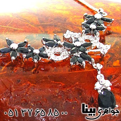 سرویس یاقوت کبود زنانه درشت باشکوه طرح شکوفه