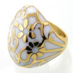 میناکاری Swatch درشت عاجی رنگ