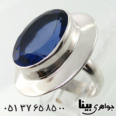 انگشتر تورمالین زنانه درشت درخشان _کد:7657