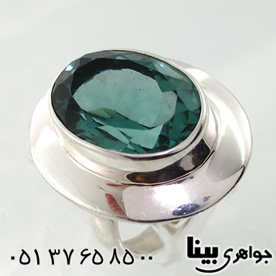 انگشتر توپاز زنانه درشت _کد:7663