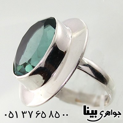 انگشتر توپاز زنانه درشت _کد:7663