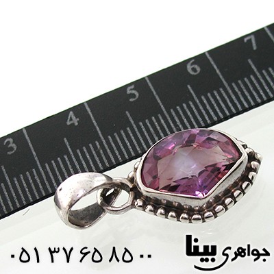 گردنبند آمتیست زنانه طرح پانیذ _کد:7671