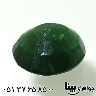نگین انگشتر یشم خوشرنگ و خوش تراش _کد:7676